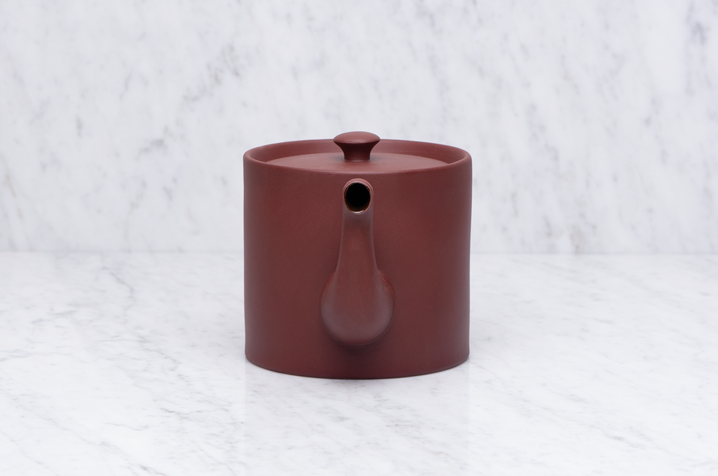 Tekanna 0,8 liter brun framifrån